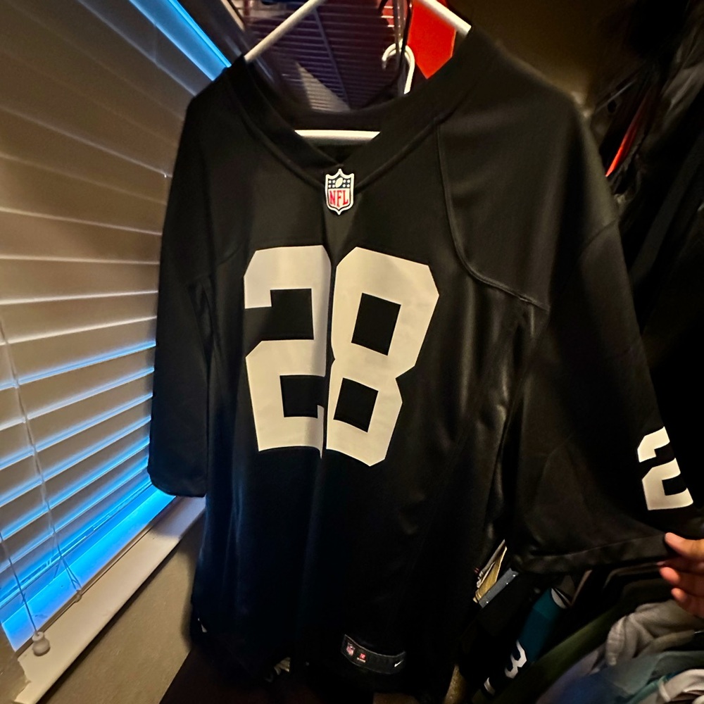 #28 Jacob’s raiders jersey 3xl